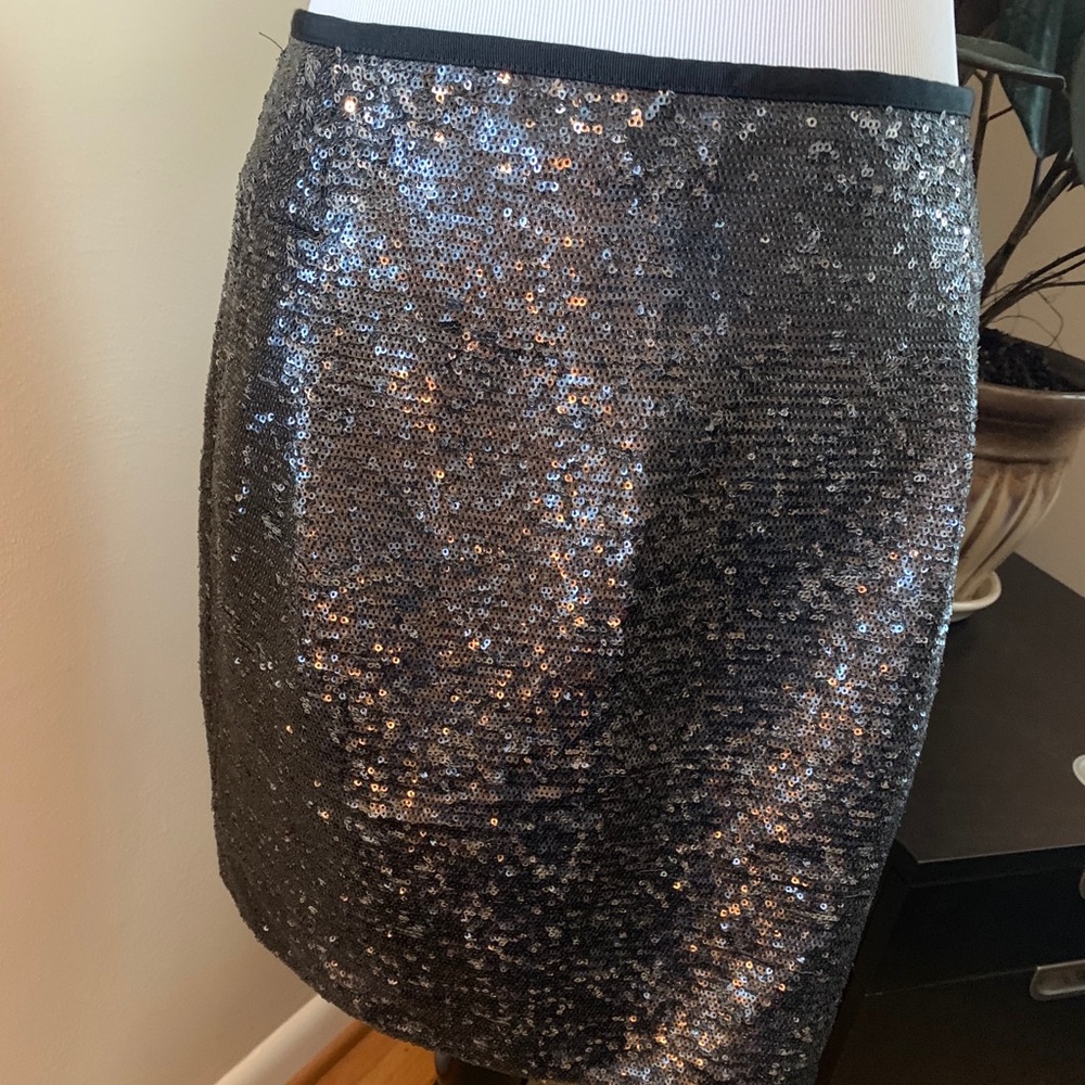 J. Crew Sequin Skirt